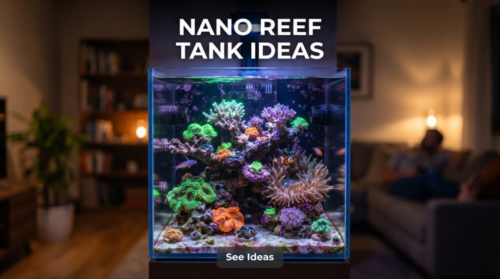 Nano Reef Tank Aquascaping