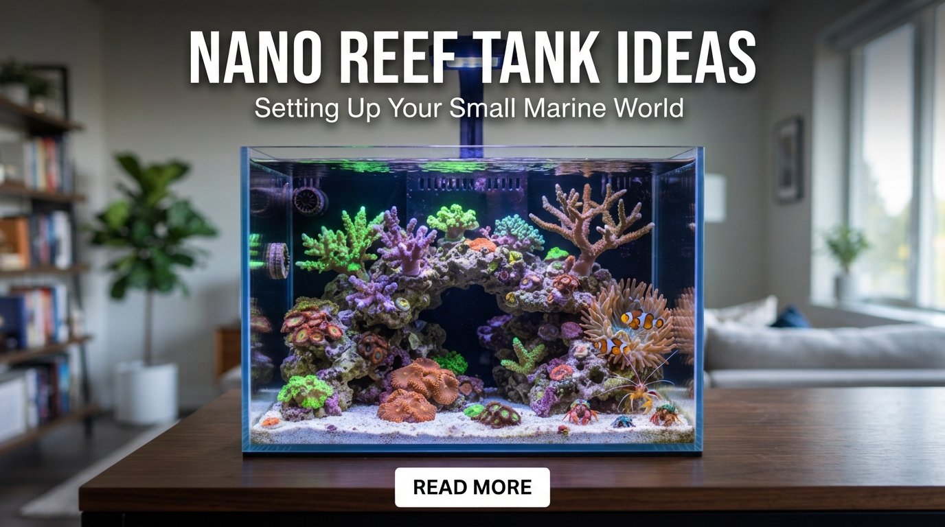 Nano Reef Tank Aquascaping