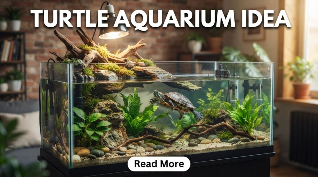 Turtle Aquarium Idea