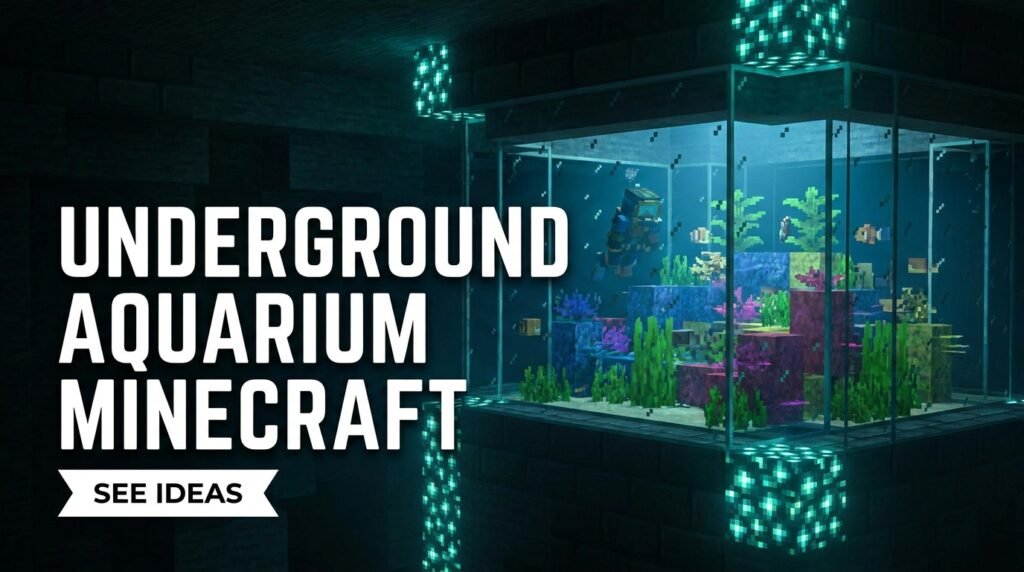 Underground Aquarium Minecraft