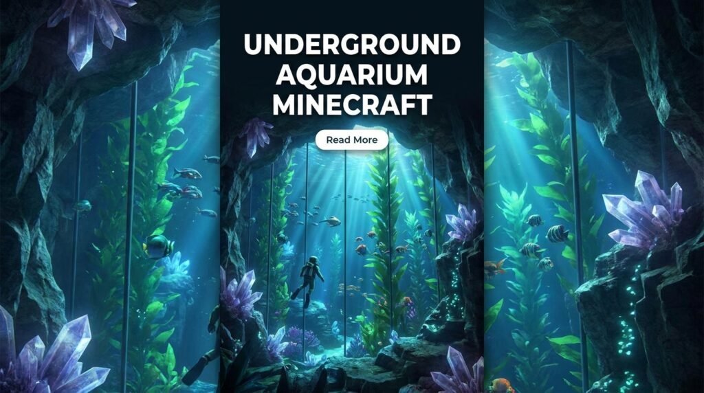 Underground Aquarium Minecraft