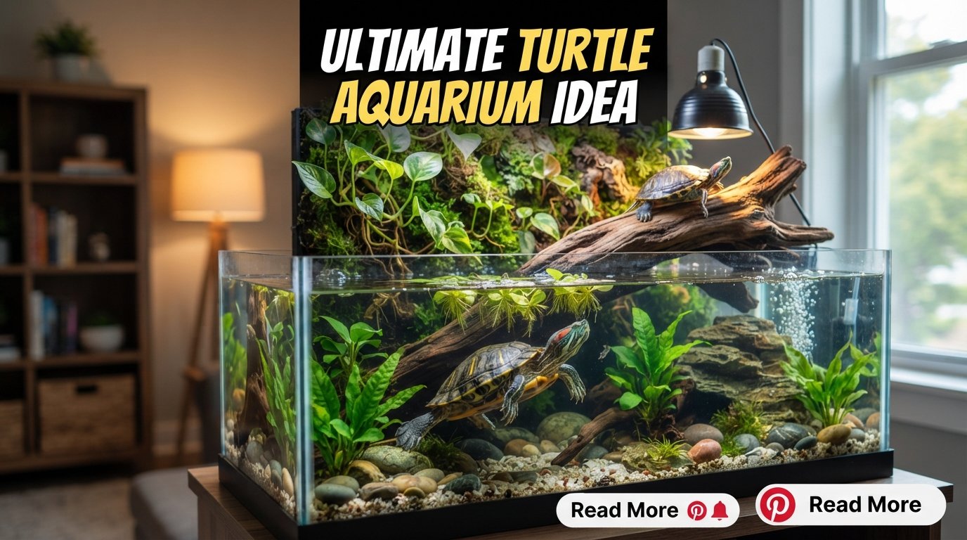 Turtle Aquarium Idea