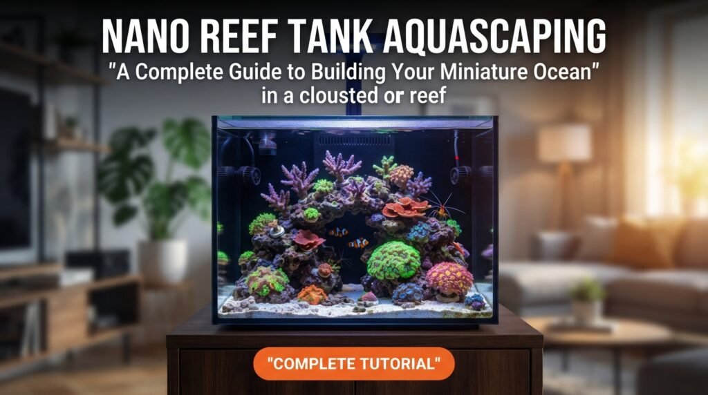 Nano Reef Tank Aquascaping