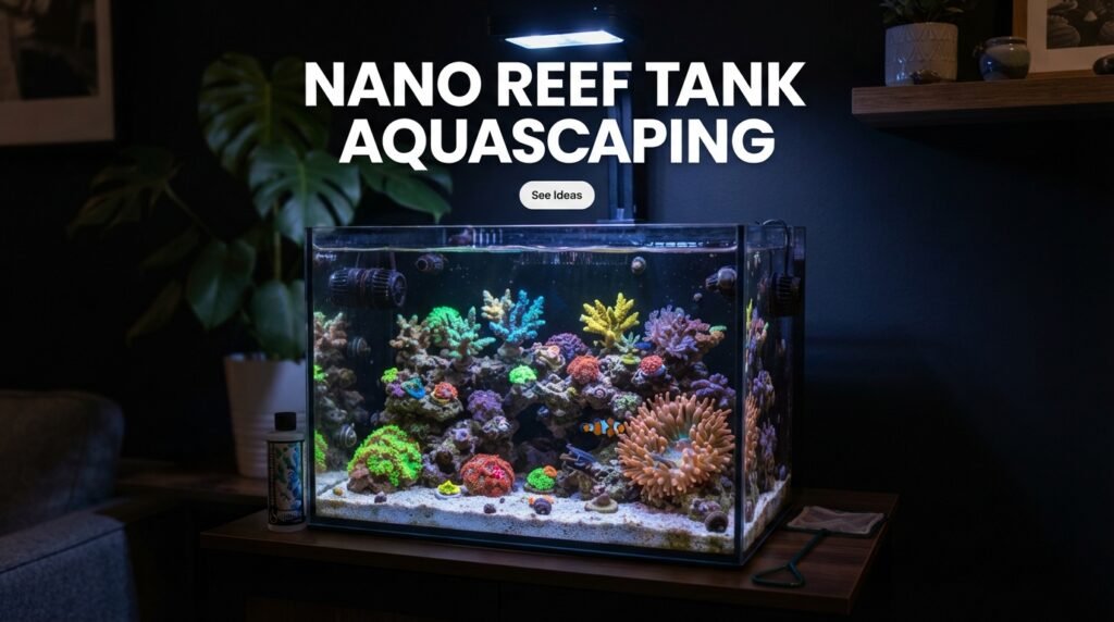 Nano Reef Tank Aquascaping