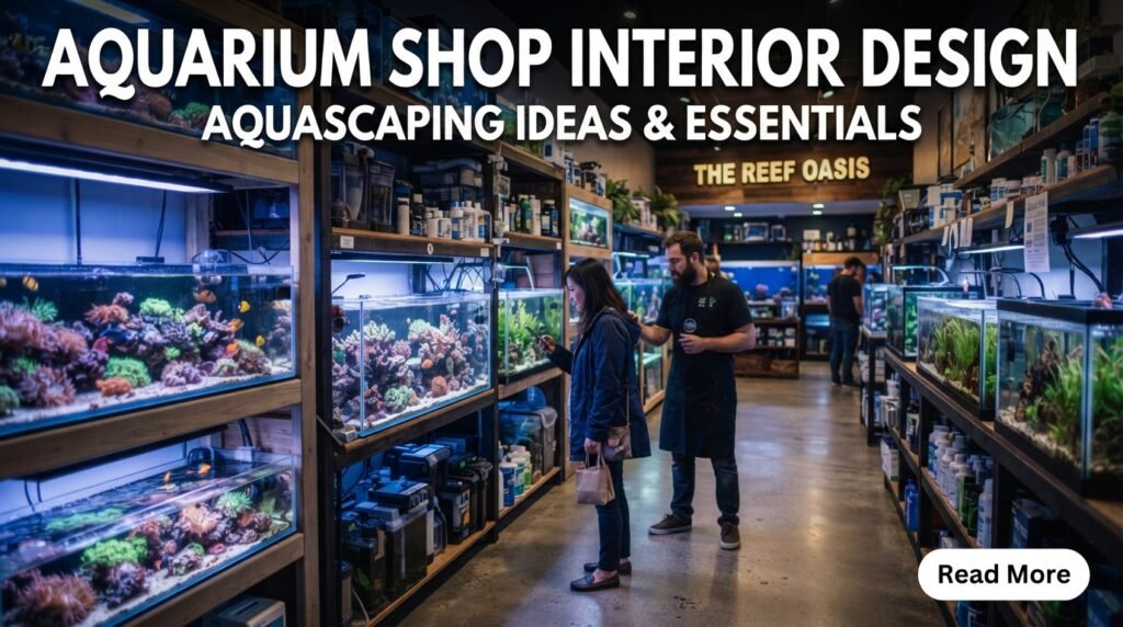 Aquarium Shop Interior Design