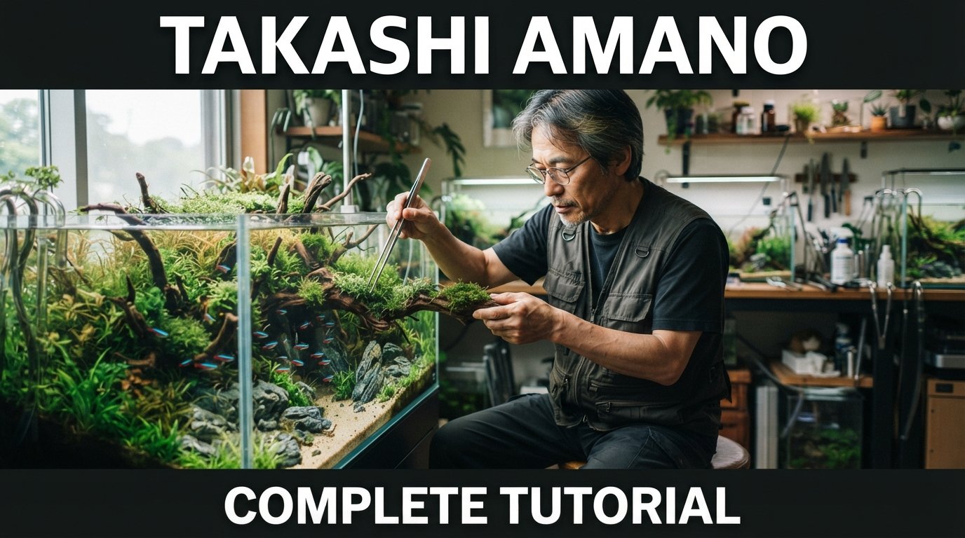 Takashi Amano Aquascaping