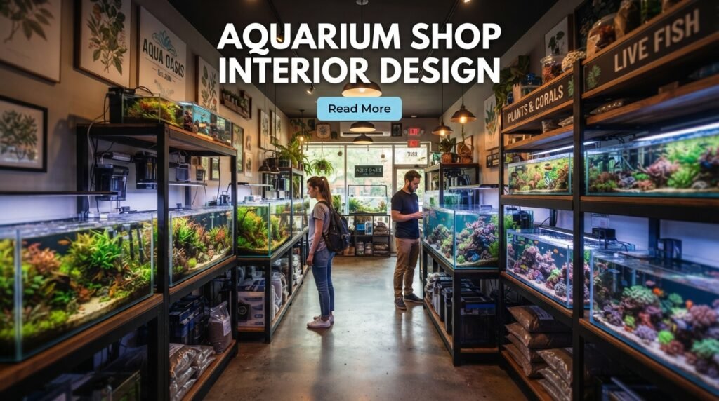 Aquarium Shop Interior Design