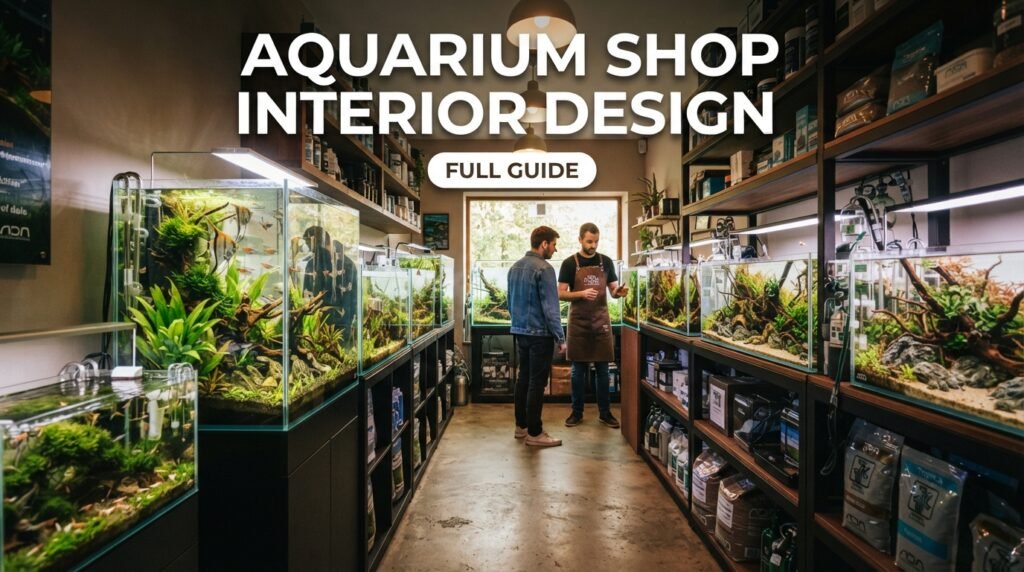 Aquarium Shop Interior Design