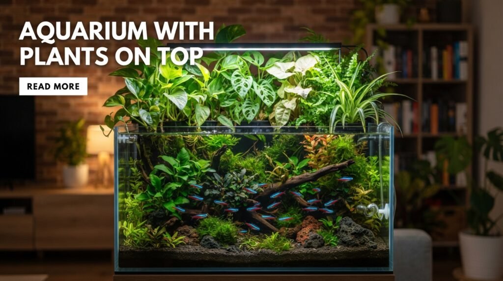 Aquarium With Plants on Top