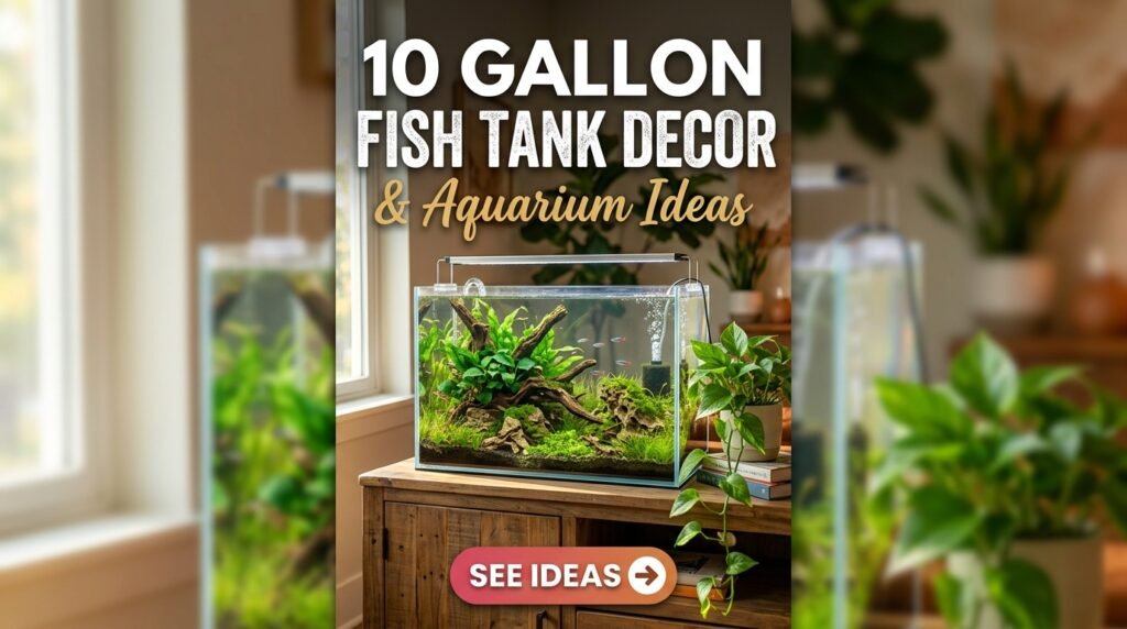 10 Gallon Fish Tank Ideas Decor Aquarium