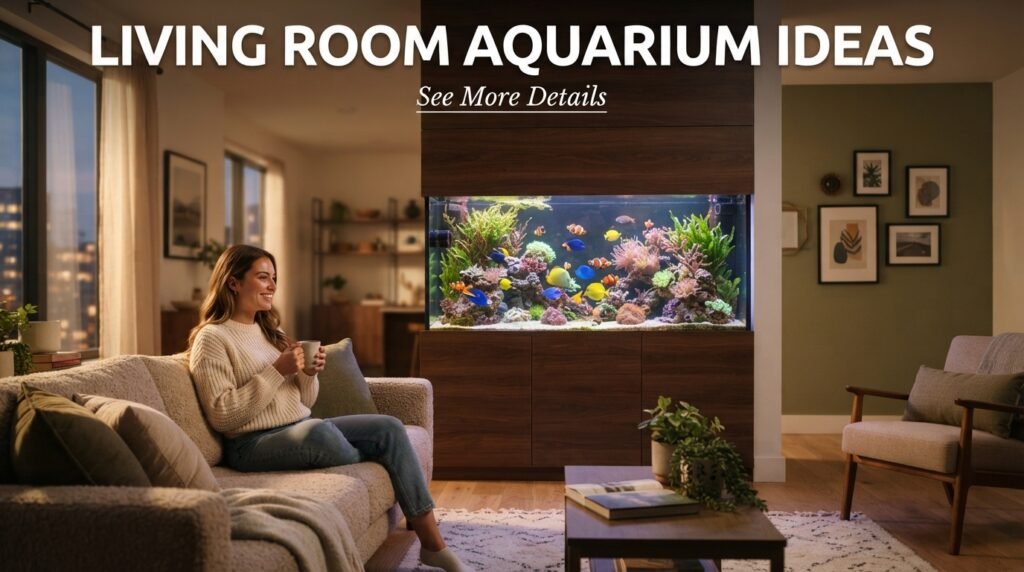 Aquarium in House Living Rooms