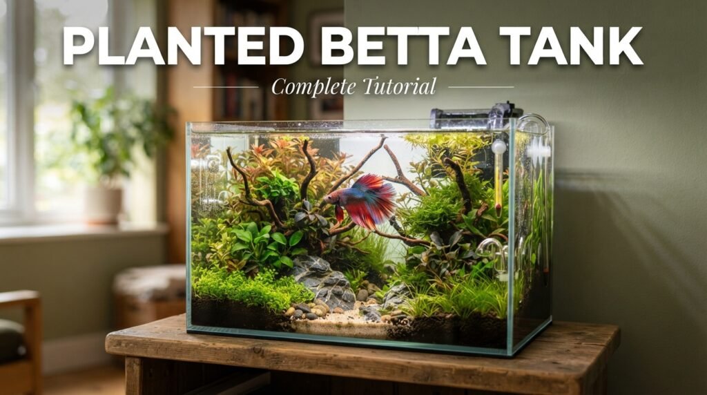 Planted Betta Tank Aquascaping