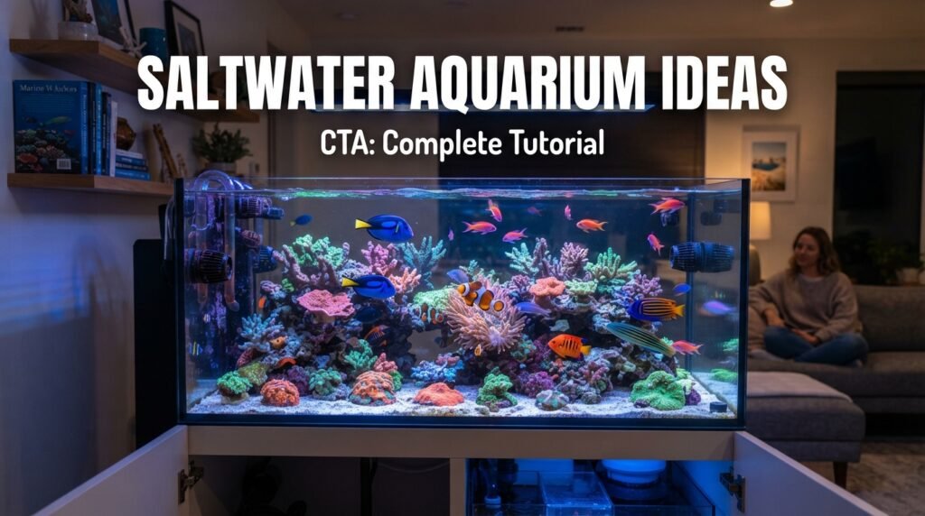 Salt Water Aquarium Ideas Design