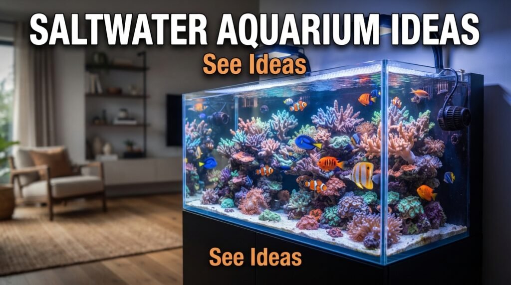 Salt Water Aquarium Ideas Design