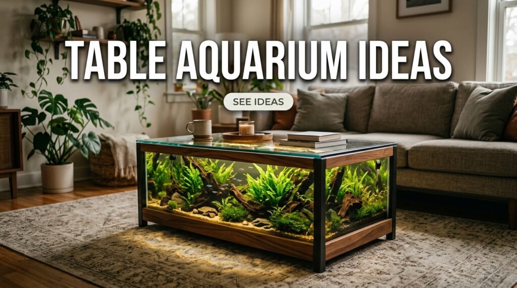 Table Aquarium Ideas