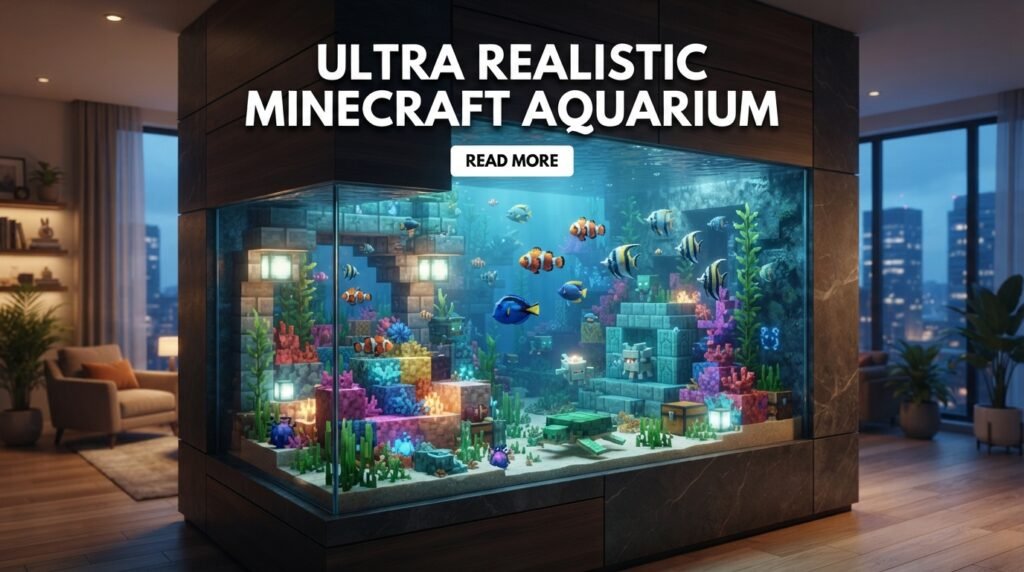 Minecraft Aquarium Design