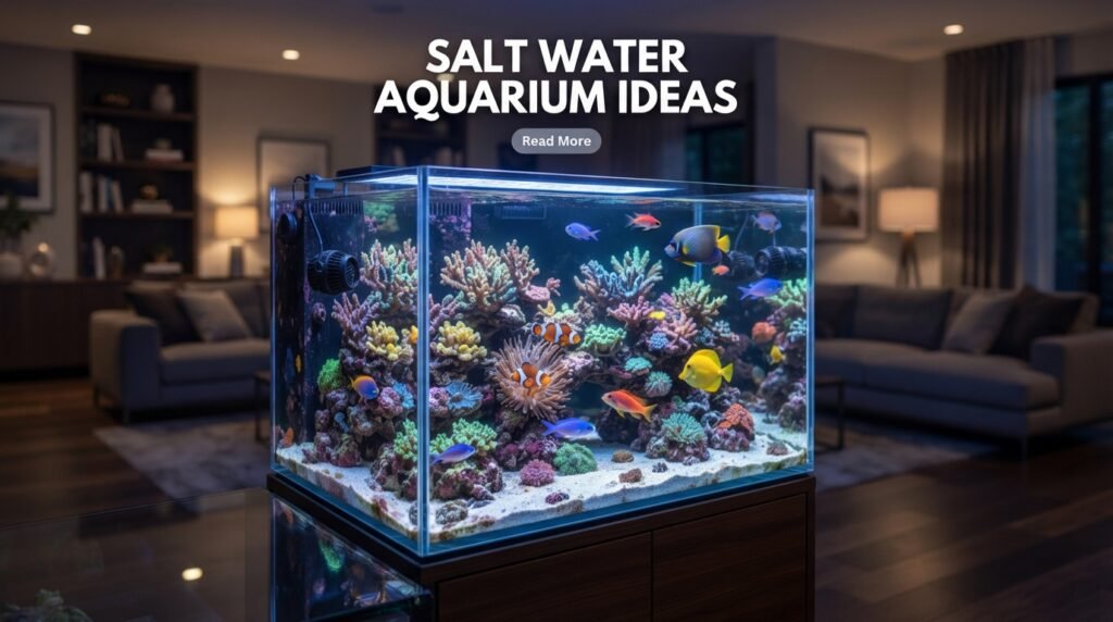 Salt Water Aquarium Ideas Design