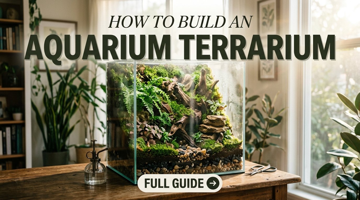 Terrarium in Aquarium Tank